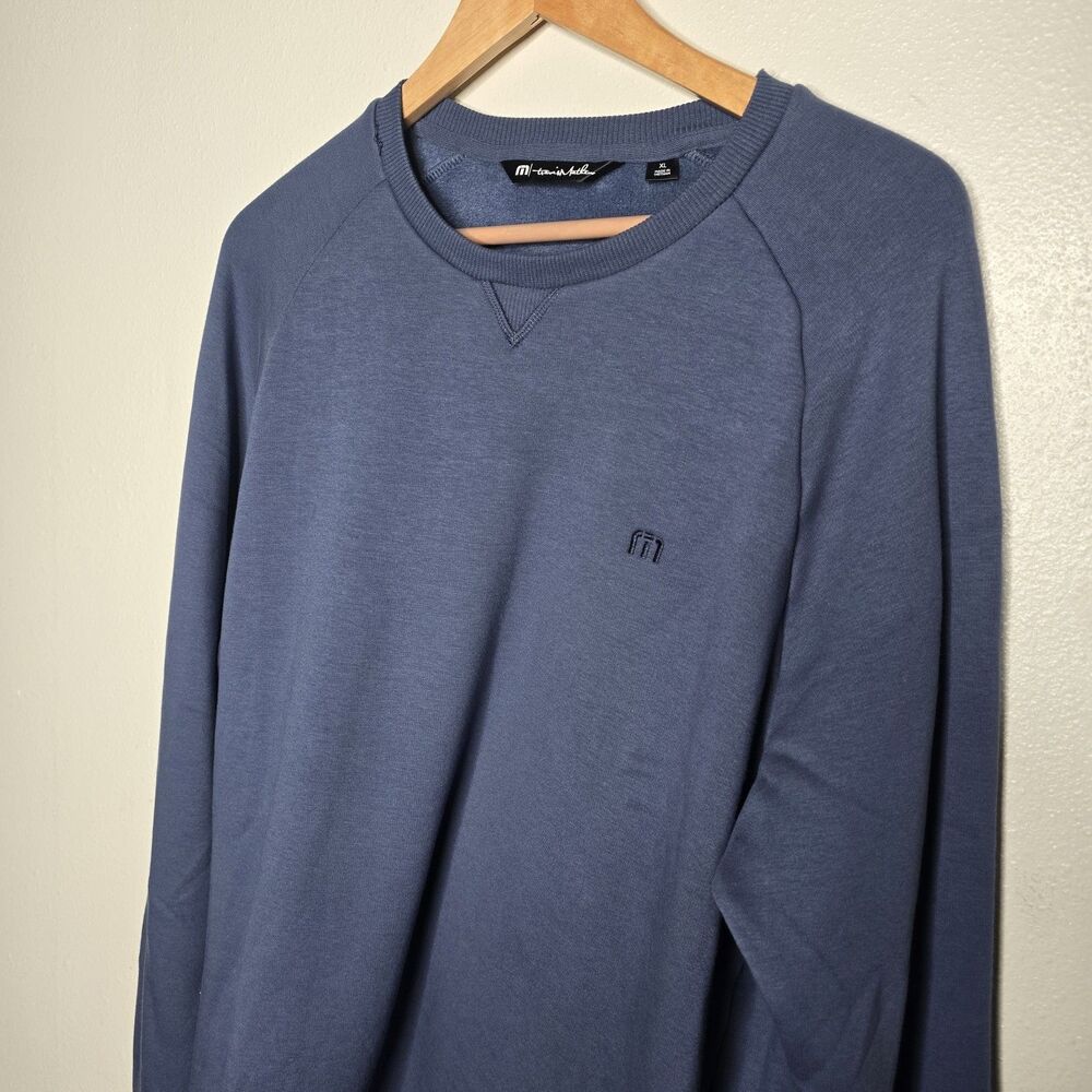 Travis Mathew Men's XL Blue Pullover Sweater